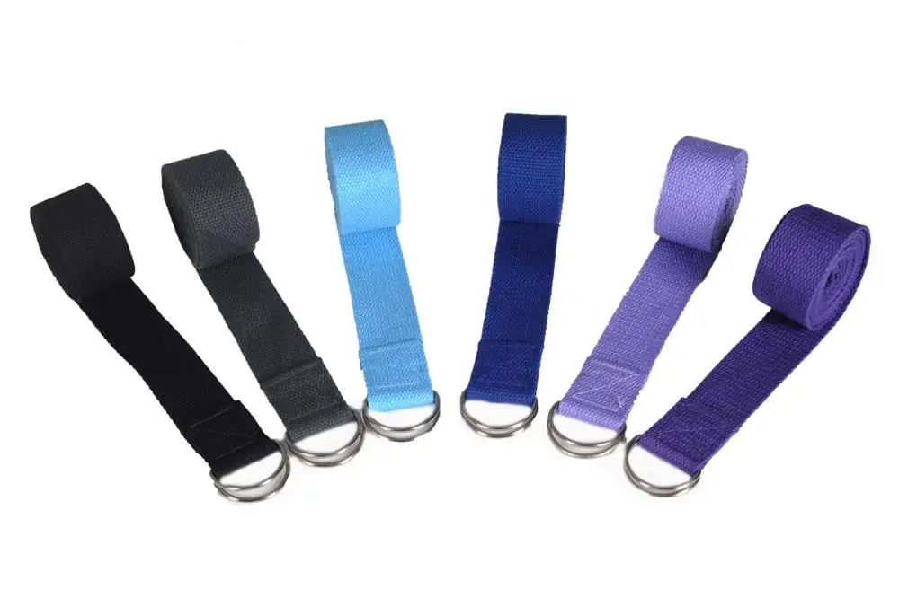 
Custom printed Hemp Stretching Yoga Pull Strap 