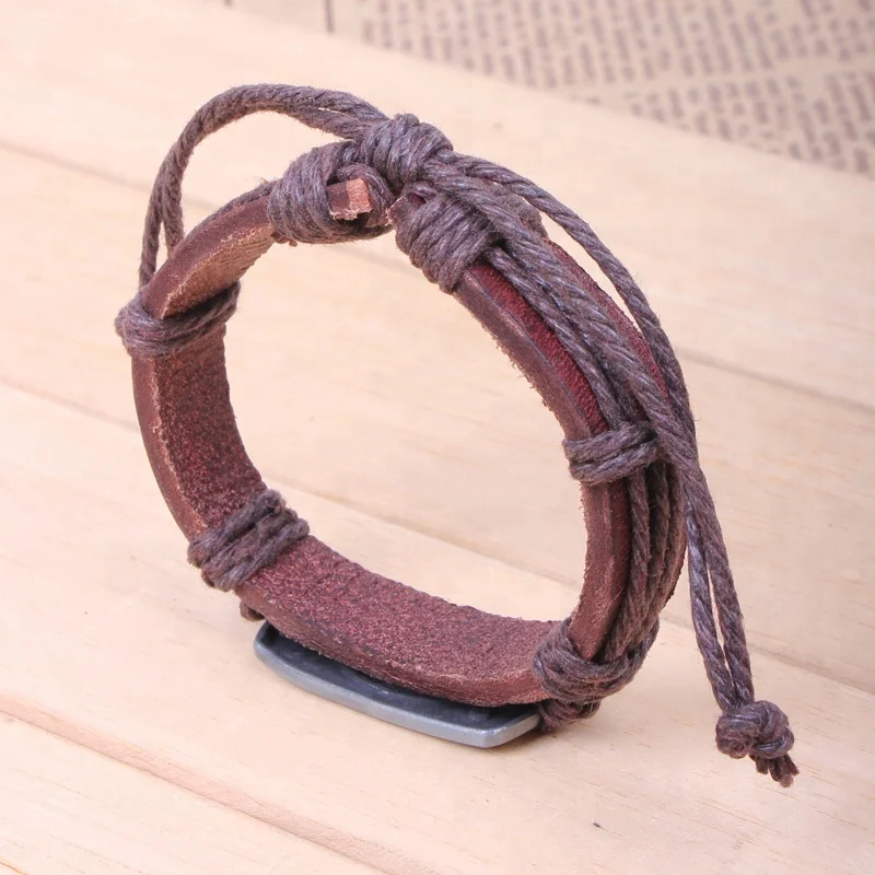 Christian Faith I Love Jesus Engraved Leather Braided Bracelets for women men promotional gift religion bracelet