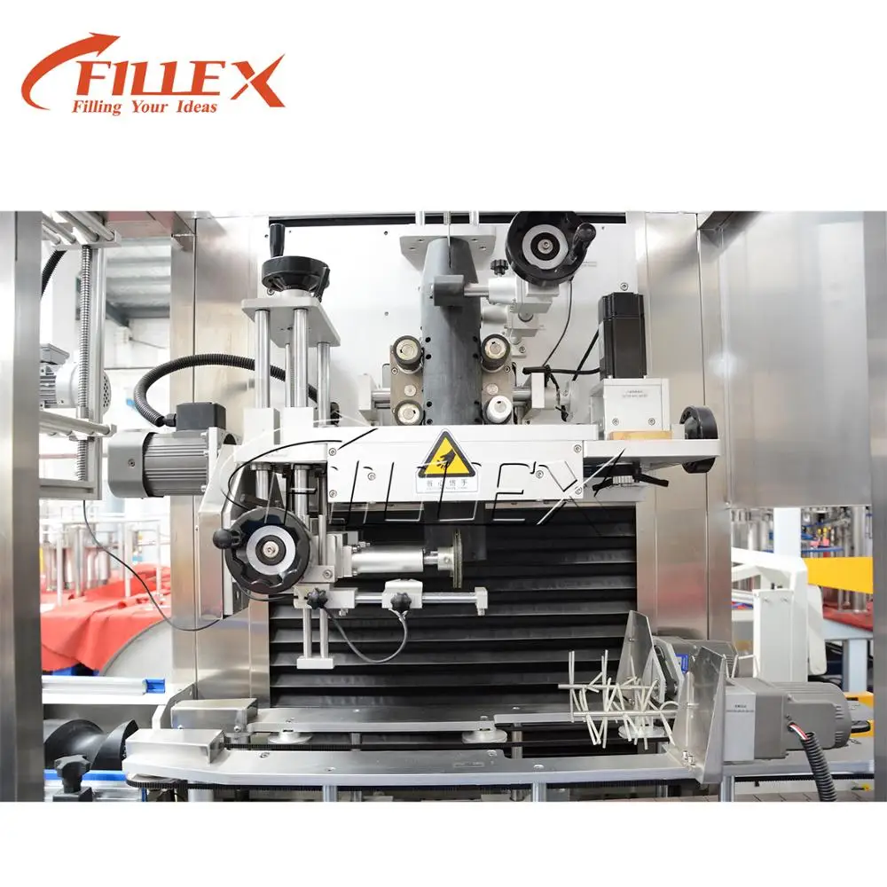 PVC Sleeve labeling machine for drinks/mineral water/juice/pure water with shrink tunnel and steam generator