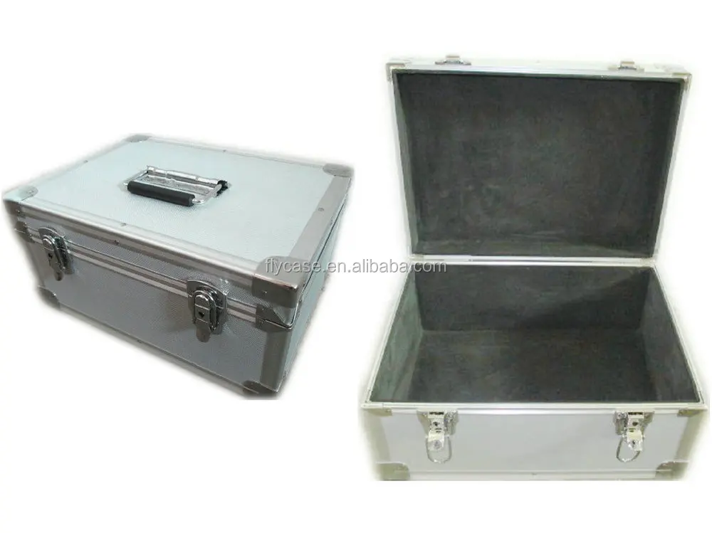
2021 Aluminum Camera Camcorders case , Photographic Equipment case with sponge inside camera case for carry 
