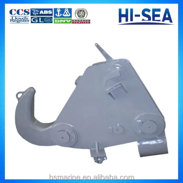 Marine Pneumatic Control Quick Release Mooring Towing Hook