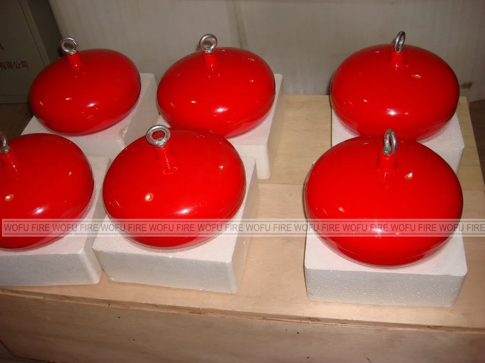 Auto 6kg hanging HFC-227ea fire extinguisher