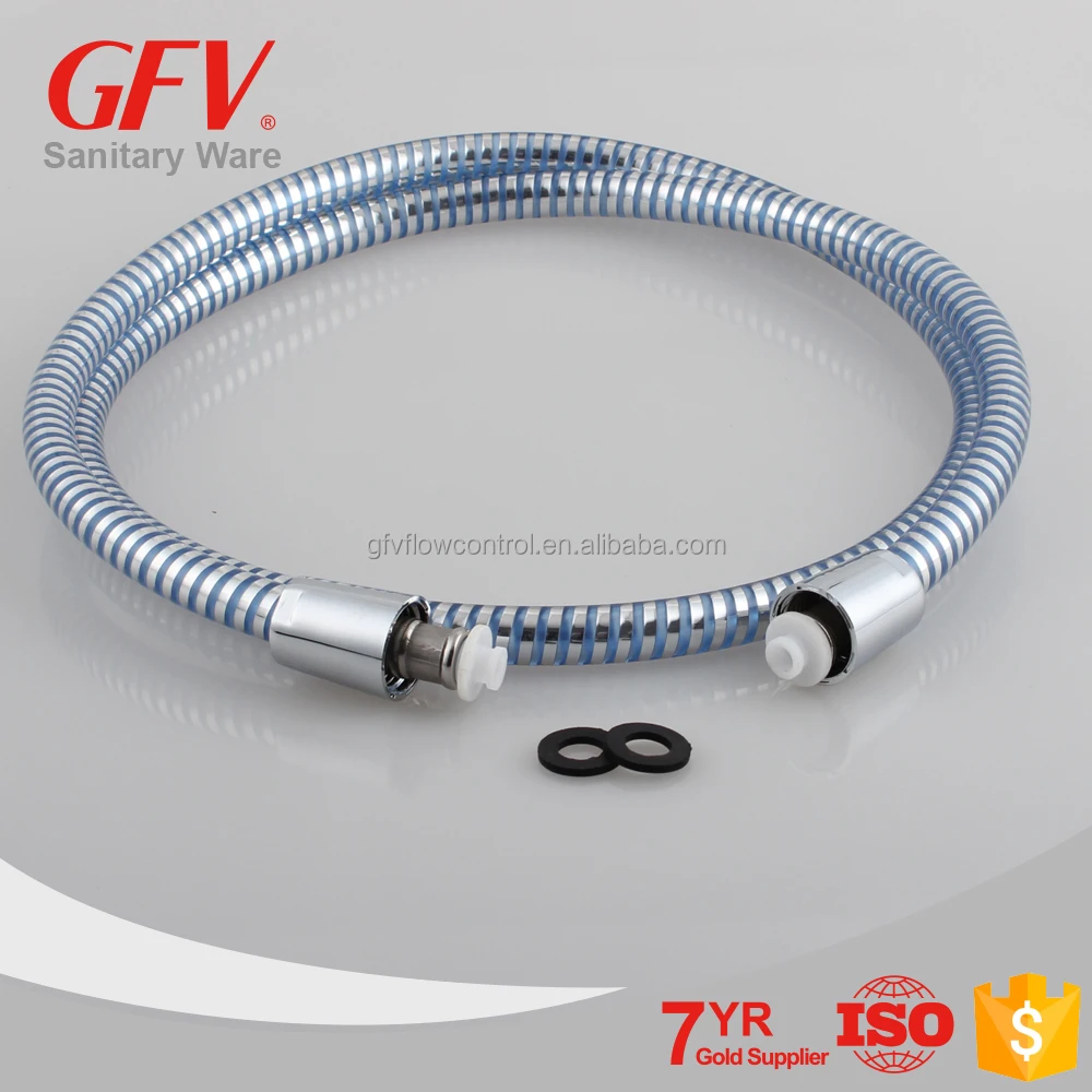 GFV-SH014 синий и серебряный гибкий шланг из ПВХ для крана Hhower