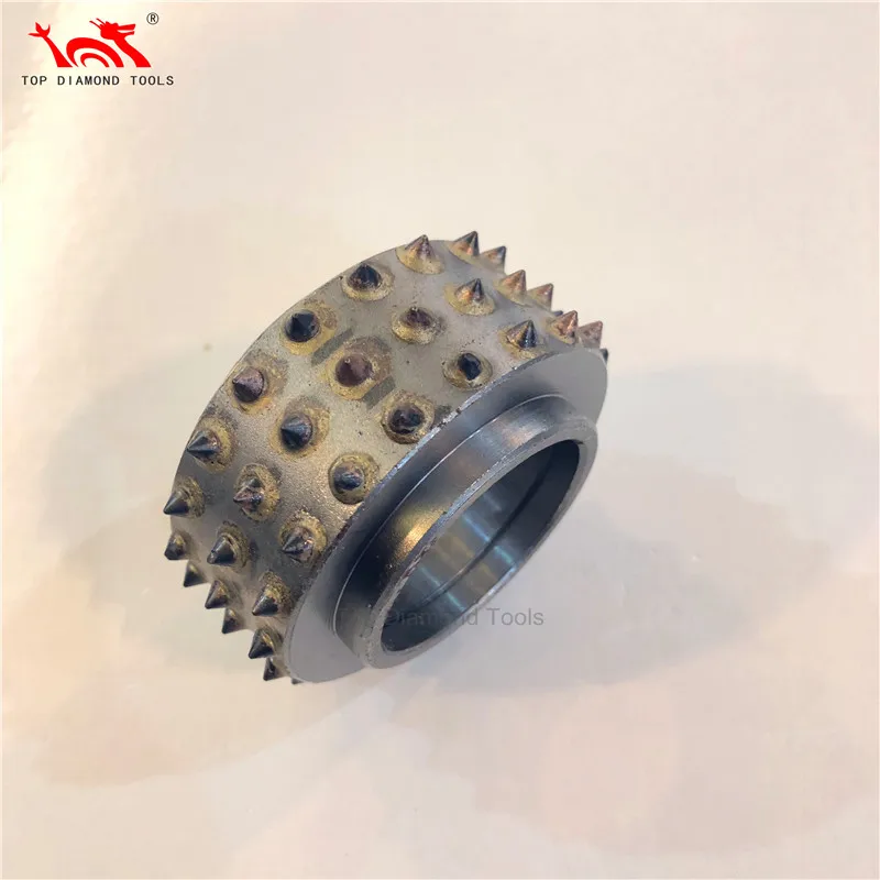 Roller Tool Frankfurt Shape Diamond Bush Hammer 10 Inches for Concrete
