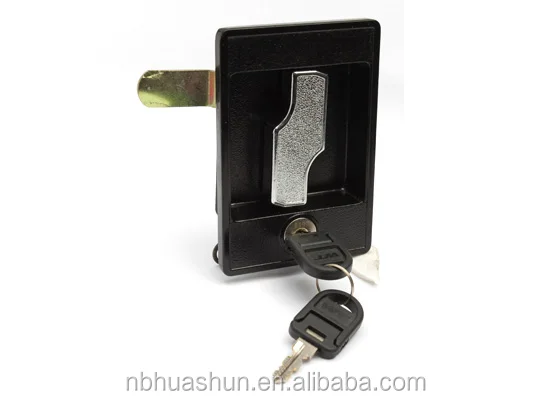 Newest zinc alloy die-cast housing and cylinder compact shelving lock cabinet metal double door lock