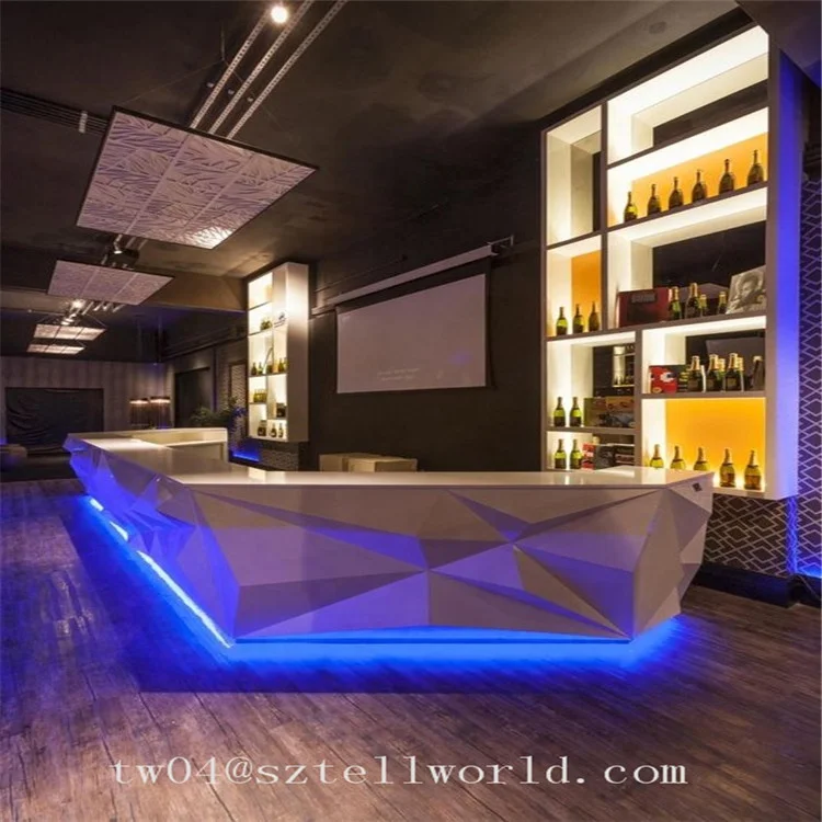 Nightclubs bar design, LED modern bar, Furniture for bars and nightclubs