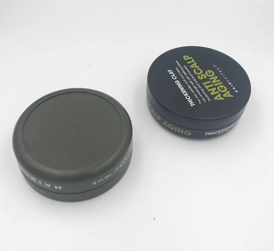 100ml body scrub containers hair wax can 100g hair wax stick container