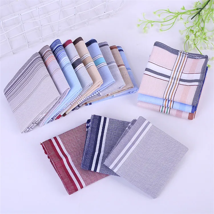 
New Coming Wedding Use Handkerchief Men 100% cotton Square Pocket Handkerchief 
