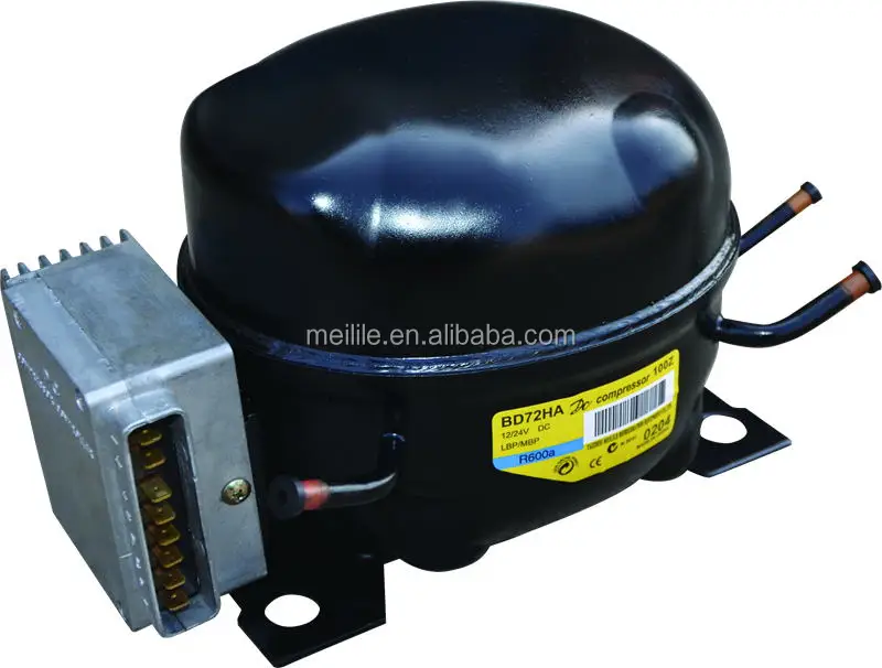 
DC 12V 24V compressor DC solar refrigerator freezer compressor 