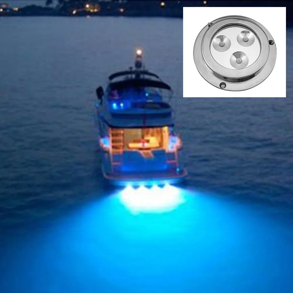 6Watt marine search light ip68 yacht lamp sea light under boat underwater Use