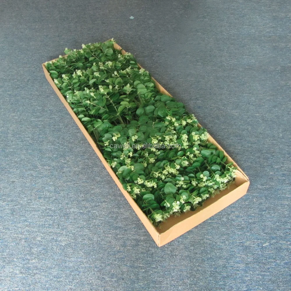 Different Styles Artificial plants&flowers Eucalyptus Stems Artificial Greenery Foliage Soft Rubber Eucalyptus Branch Bouquet