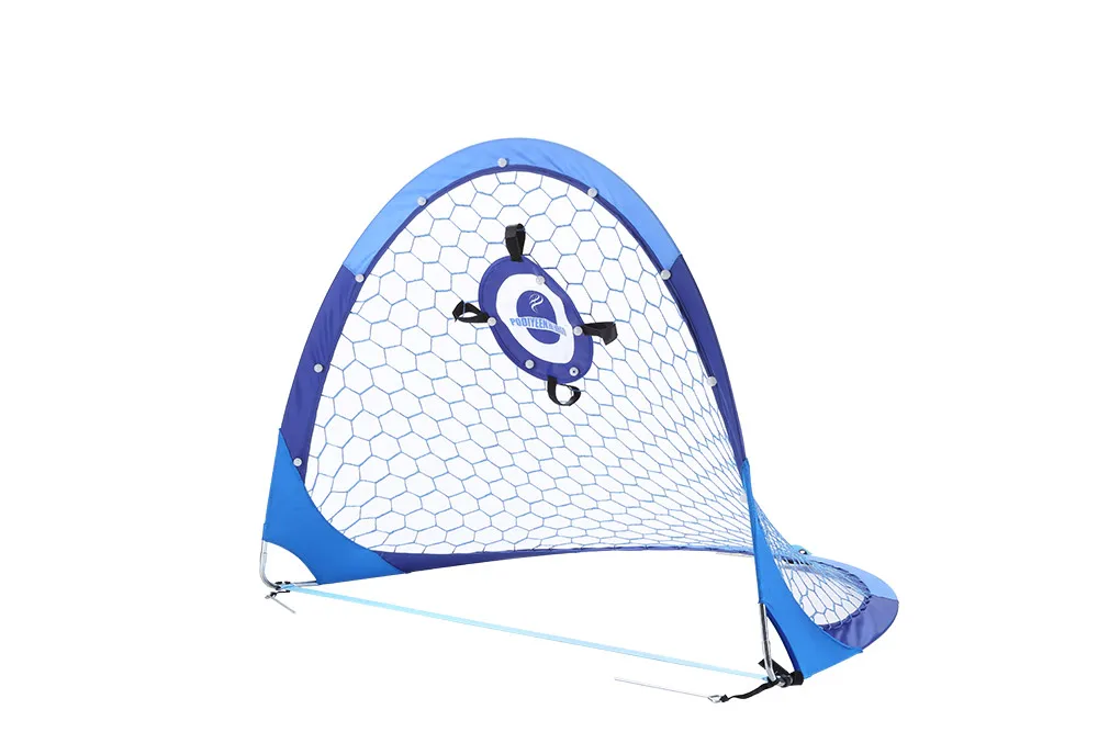 Podiyeen Portable pop up soccer goal set(1 goal, carrying bag, ball, inflator) size 72*40*40 inches