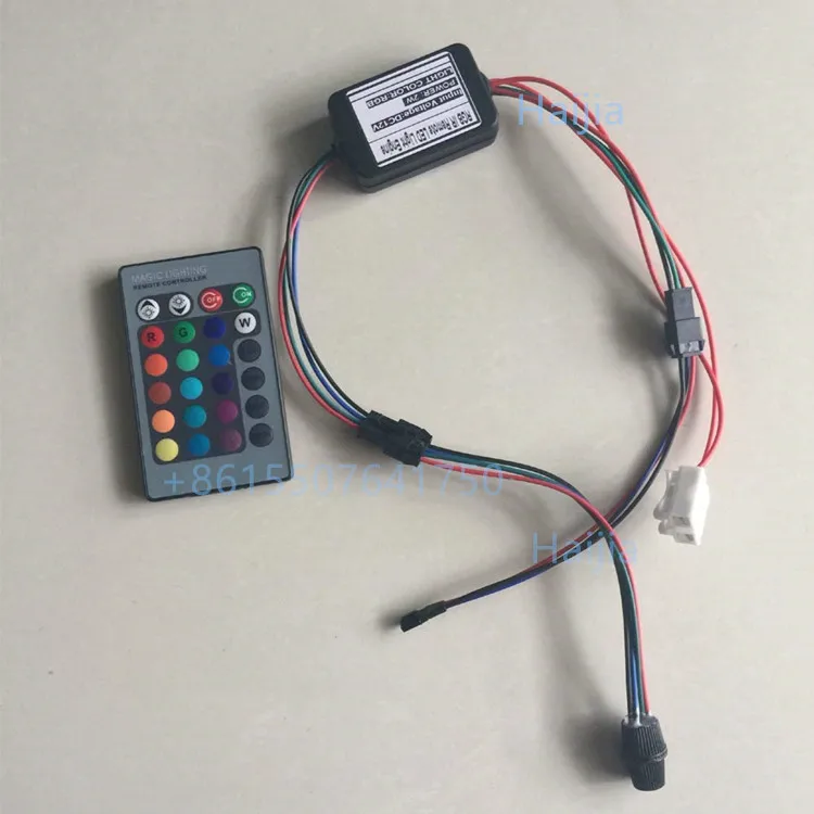 New design and new function plastic 12V 1 tow 4 fiber optic light generator
