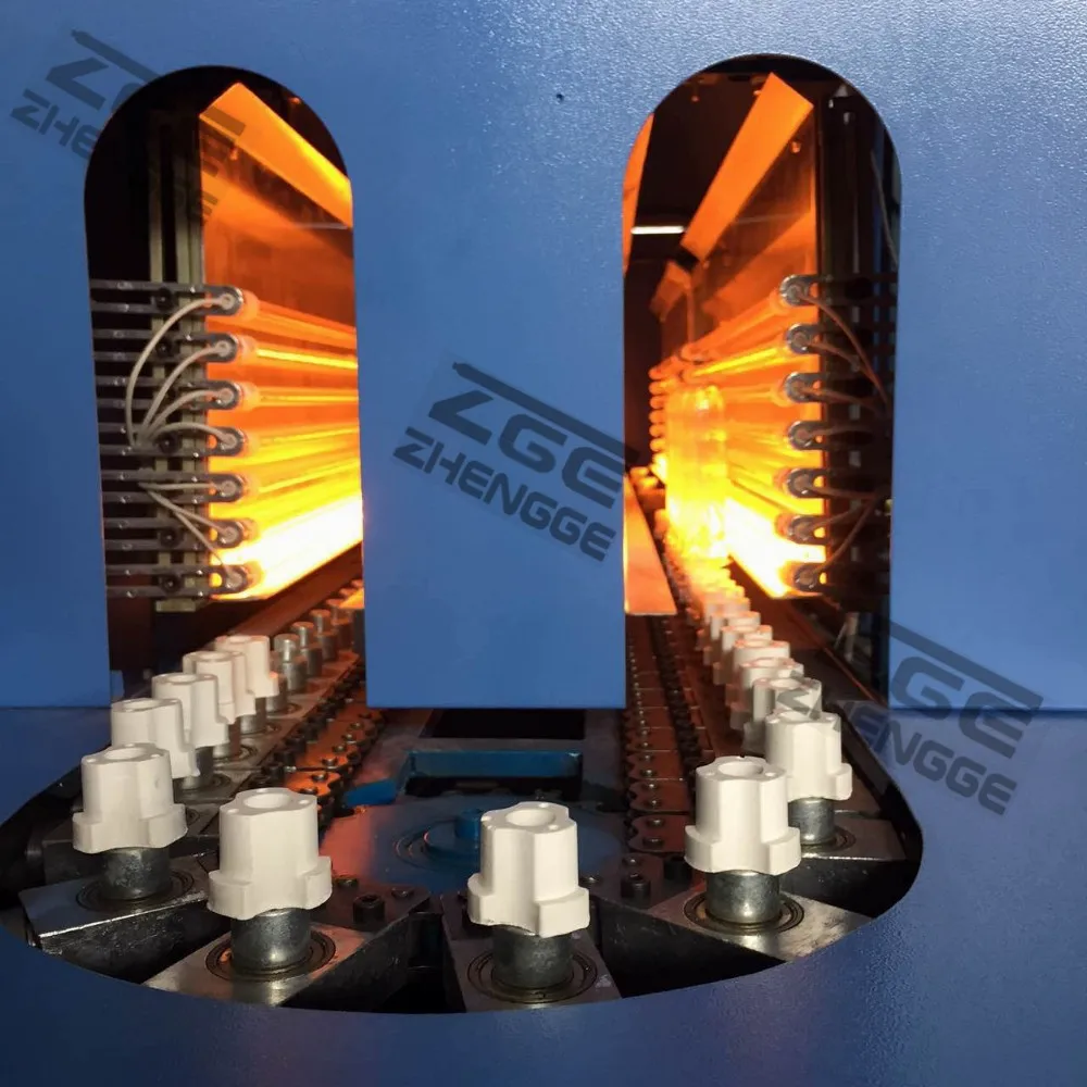 2000BPH 500ml 750ml 1500ml 4 Cavity Plastic Mineral Water Pet Bottle Plastic Making Machine