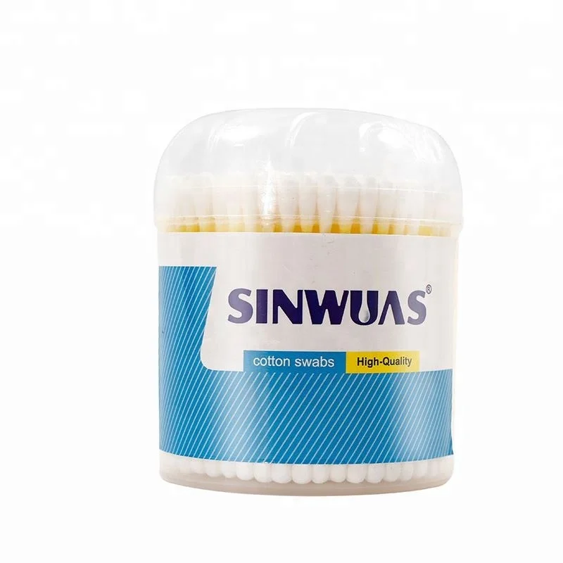 Environmental safety bouncy multipurpose plastic cotton swab bud