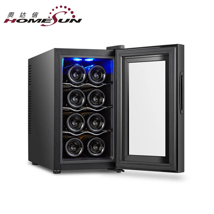 
BCW-25 Custom mini 8 bottles wine cooler, small wine fridge mini wine cooler 8 bottle 