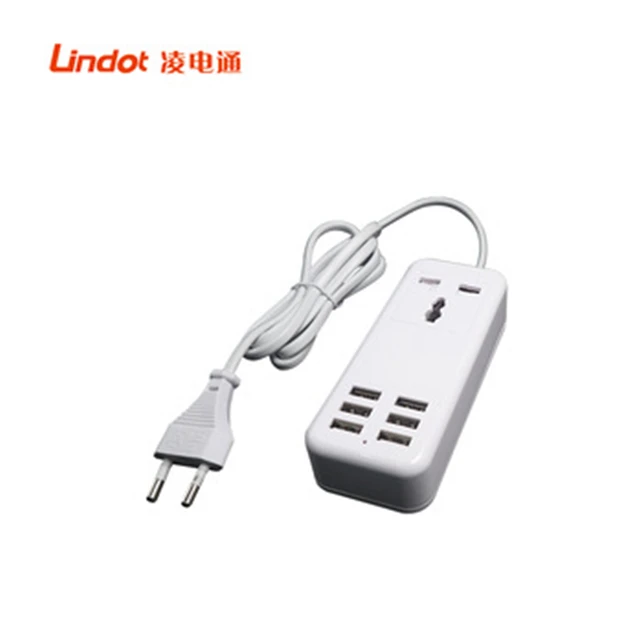
 Фабрика быстрой зарядки 6 портов USB настенное зарядное устройство для мобильного телефона смартфона/mp3-плеер/настольный цифровой камеры/цифрового однообъективного зеркального фотоаппарата видео Электрический 5В 3.5A  