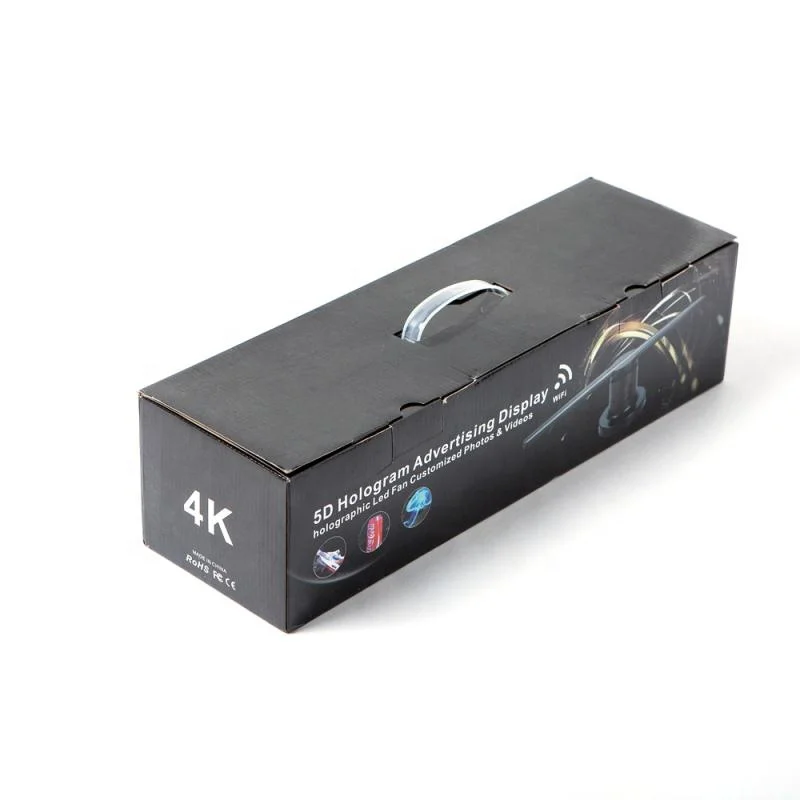 2019 brand new economic 42 cm diameter size with remote control SD card standard HD 3D led fan hologram