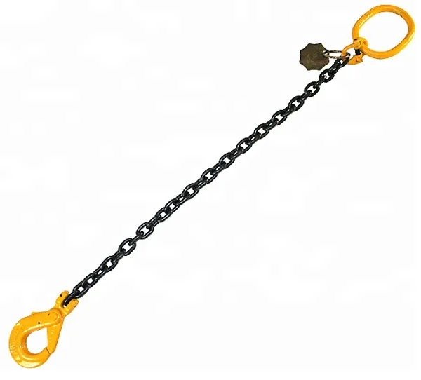 Alloy steel G80 Lifting chain sling/lifting chain with hooks