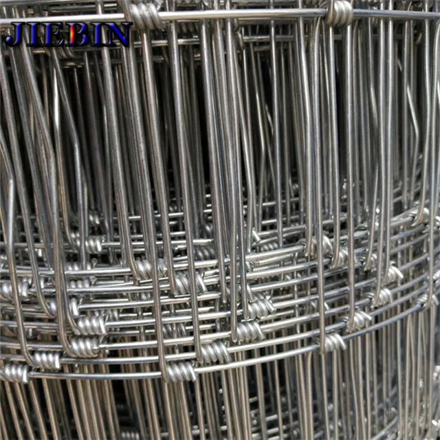 Galvanized Barbed Wire Farm Fence