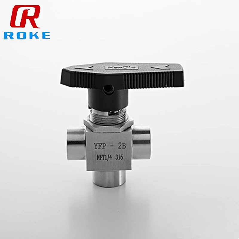 cng dispenser three way ball valve