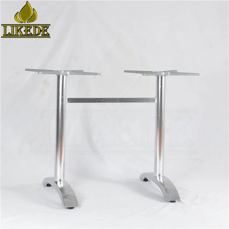 Low price office table frame aluminum dining folding table frame on sale