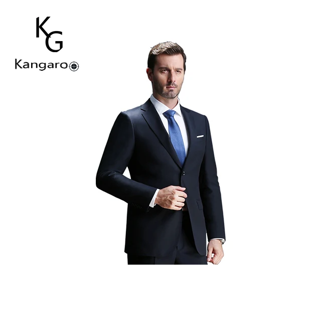 Branded Slim Fit Bespoke Anti Shrink Business Suit For Men