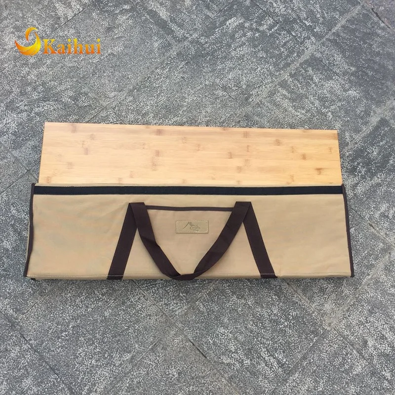 Сверхмощный складной и Портативный Бамбуковый стол с быстрой открытием закрытием немецкий дизайн