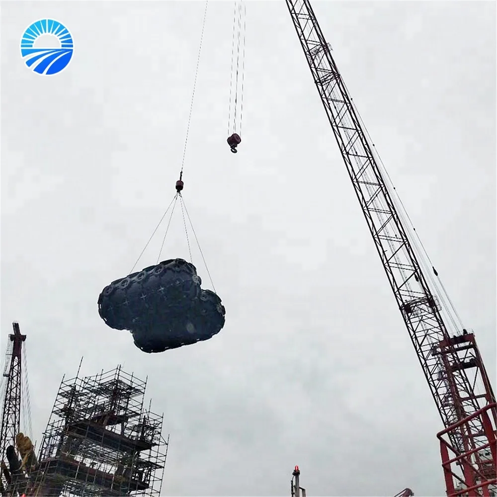 Ship parts Pneumatic ballon barge rubber fender for sale