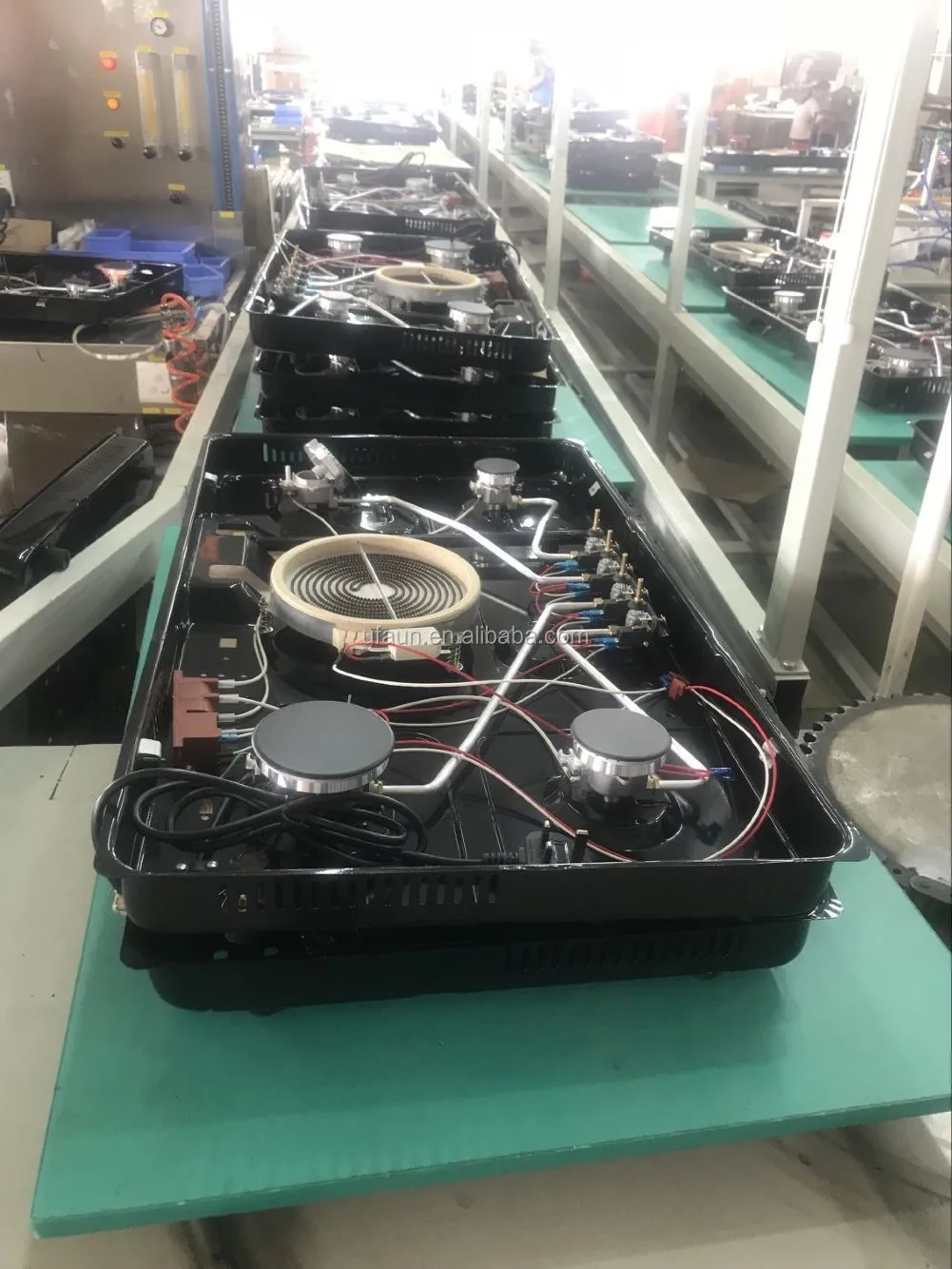 Hot sale 6burners Gas stove Cooktops safety gas cooker electric ignition cooking kitchen commercial wok burner estufas gas