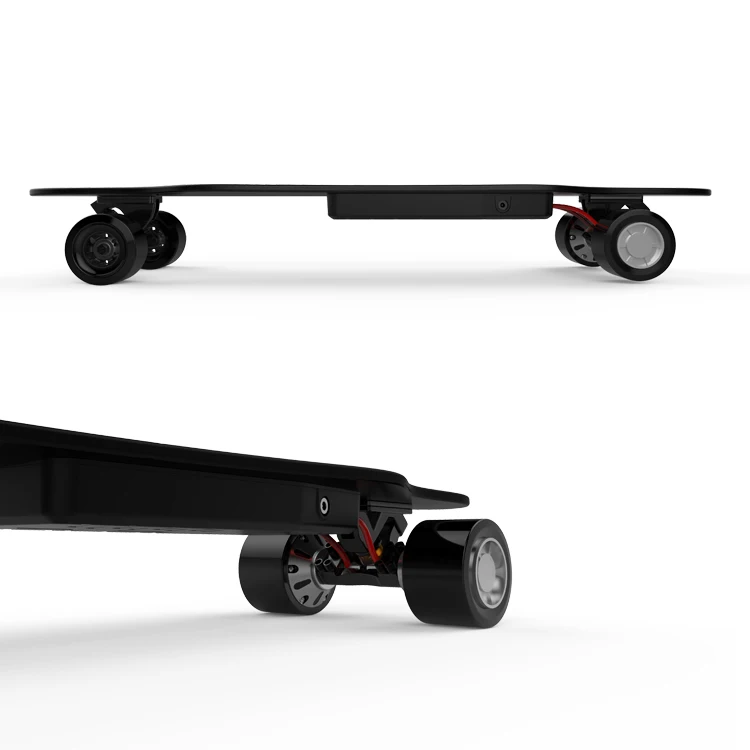 
iFasun cheap fast 20mph 800W dual hub motor 4 wheel autoskate boosted electric skateboard 