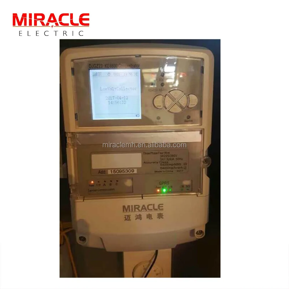 Переносной волновой и GPRS измеритель энергии DCU концентратор данных для дистанционного интеллектуального измерителя системы считывания