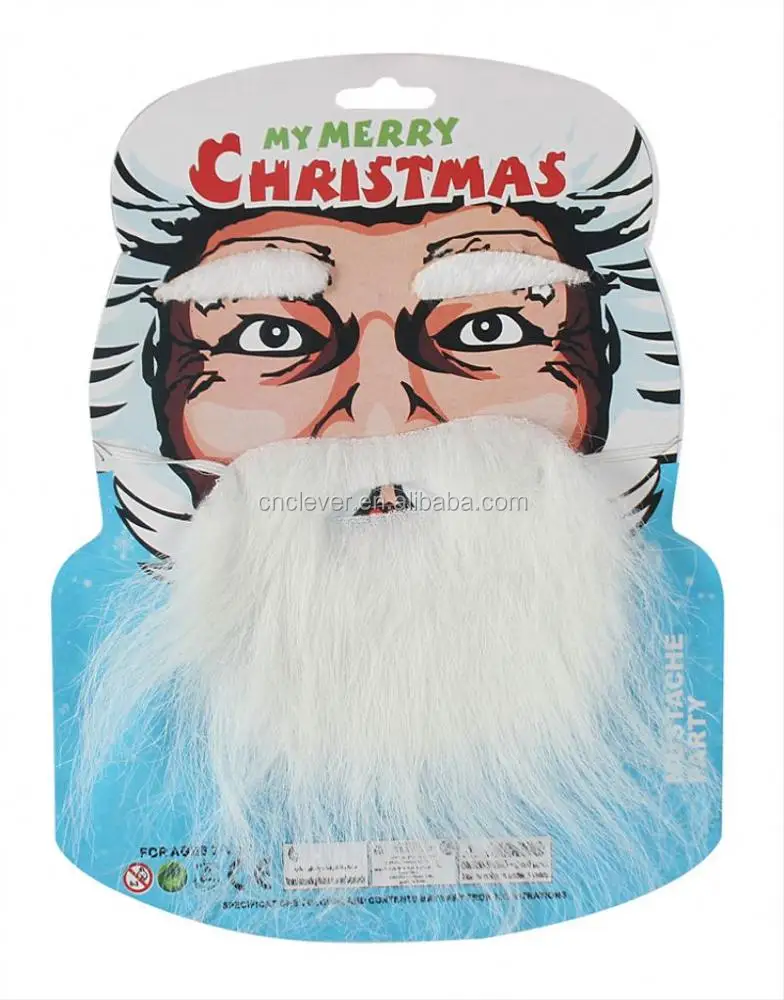 Newest selling party decoration mustache false bread custom design mustache halloween mustache on sale