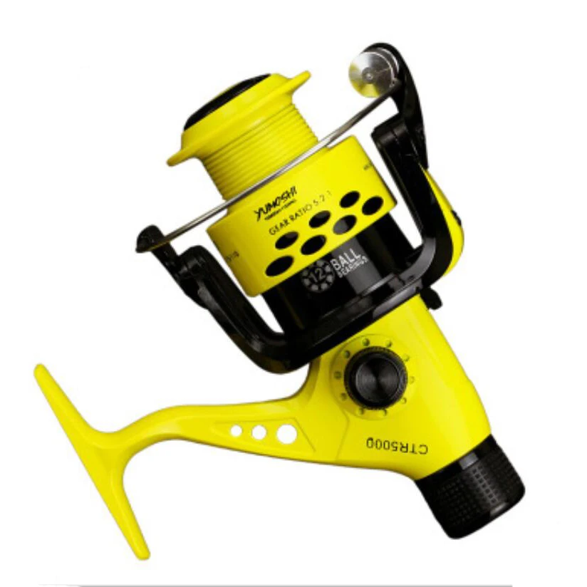 12BB 5.5:1 High quality plastic spinning reel 2000 3000 4000 5000 6000 7000 cheap fishing reels