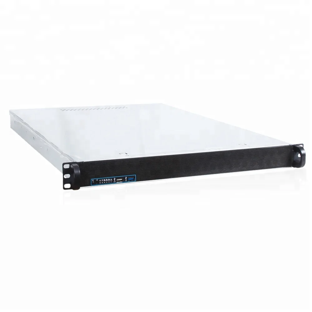 PC Computer Industrial Rack Mount Server Chassis Case 1U 19 inch