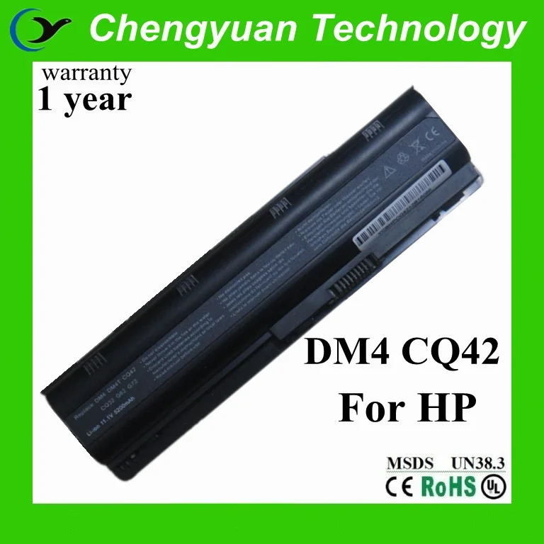 10.8v 4400 мач замены батарея для ноутбука hp cq42 cq62 cq72 dm4
