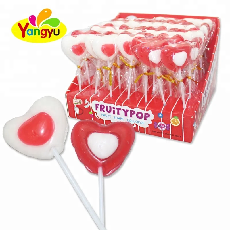 Сладкий Леденец в форме сердца на День святого Валентина