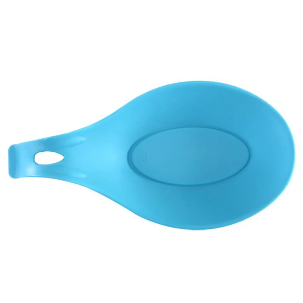 
Wholesale Flexible Silicone Kitchen Utensil Rest Ladle Spoon Holder silicone spoon rest 