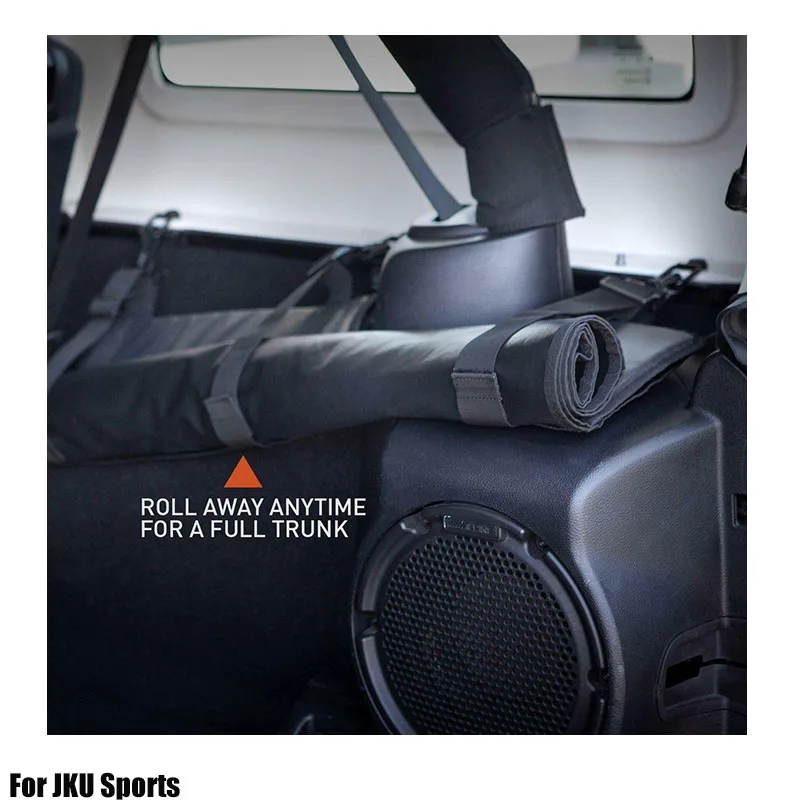 
Rear Trunk Cargo Cover Lite Shield for Wrangler JKU Sports Rubicon SaharaTonneau Cover 