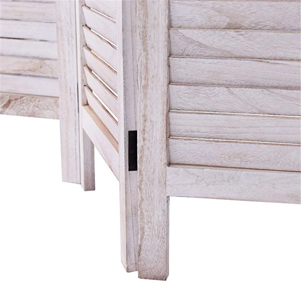 Wood-plastic Carved wooden screen room divider