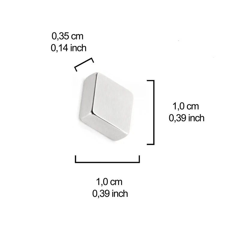 Super Strong Neodymium Square Fridge Magnets for Fridge Whiteboard
