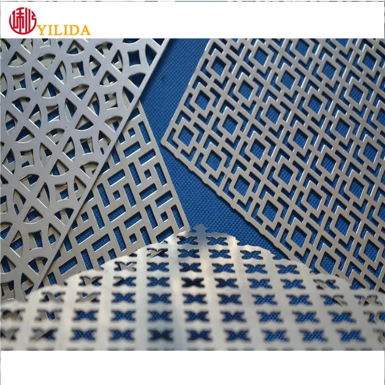 Decorative aluminum perforated metal sheet