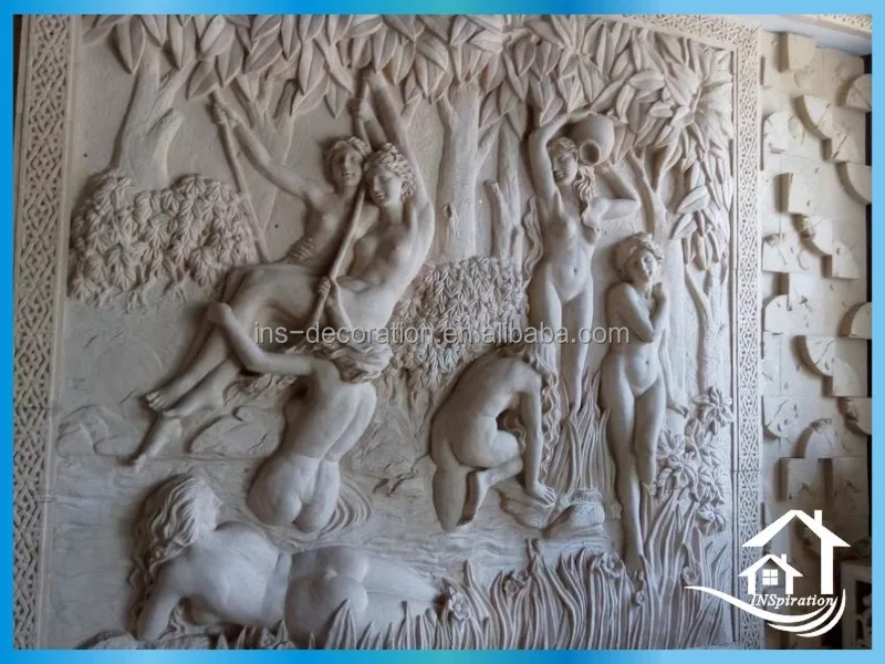 Environment friendly resin wall art sculpture