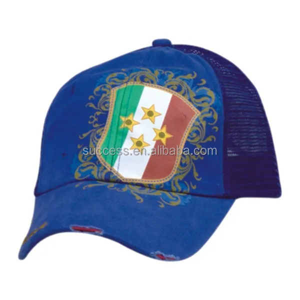 Custom design cotton twill 5 panel italy trucker hat baseball cap sports cap