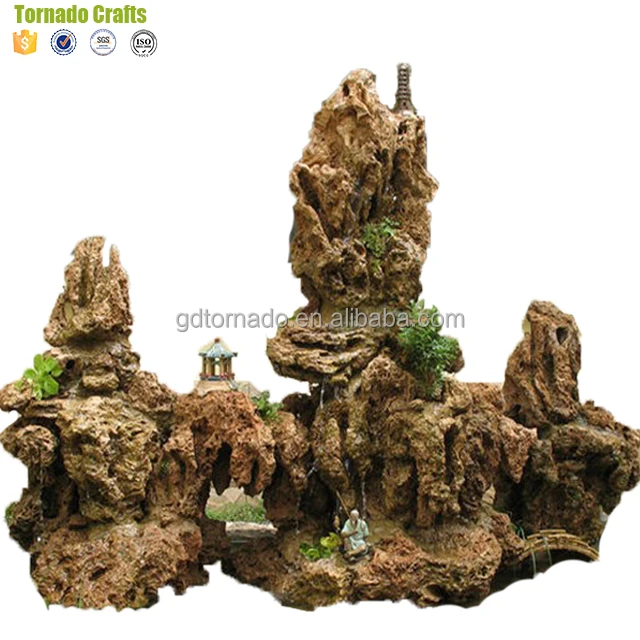 Zhen Xin Qi Crafts waterfall rockies fountain waterfall rockies fountain stone garden products wall waterfall fountains