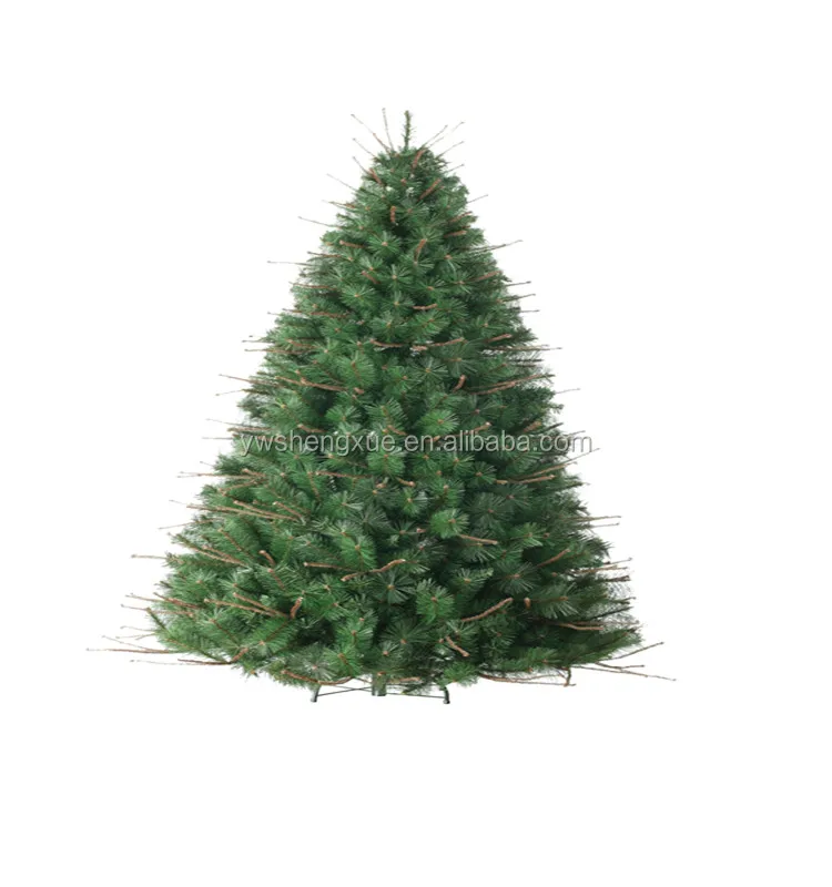 Дешевая цена, круглые листья, искусственная сосна, игла, Рождественская елка