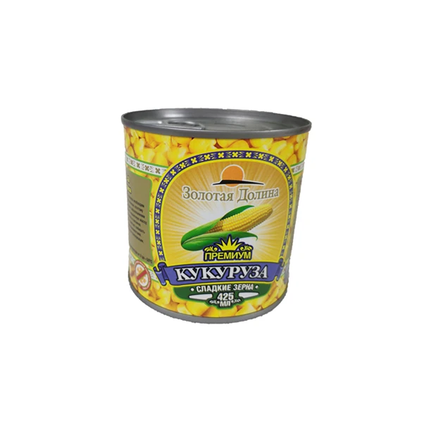 Zhangzhou canned sweet corn whole kernel