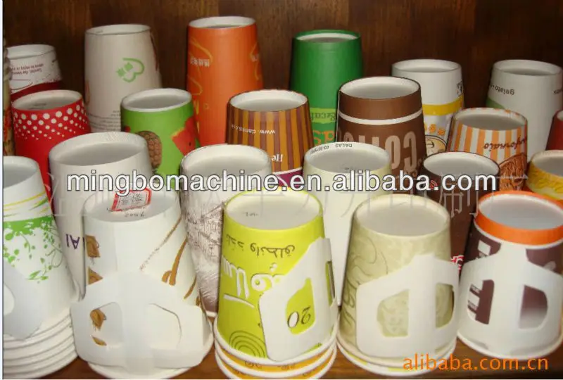 (Mb-Sh12) Automatic Korean Type PLA Coated Paper Cup Making Machine With Handle