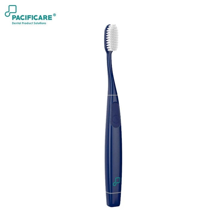 Manufacturer Selling Adult Blue Color Battery Sonic Electric Toothbrush