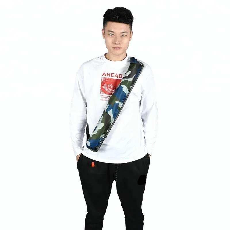 Durable oxford fabric pfd automatic inflatable life jackets for motorcycle surfing with CE approved